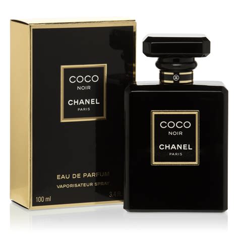 chanel for her perfume black bottle|coco noir Chanel paris 100ml.